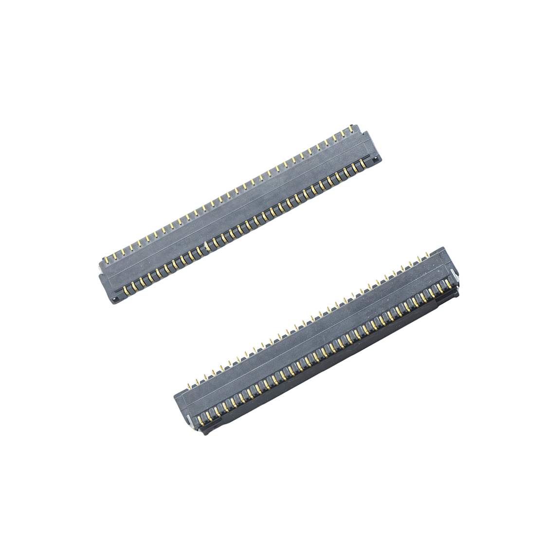 Pitch 0.30mm 90°H1.00mm 卧式下接前掀盖 SMT型 FPC
